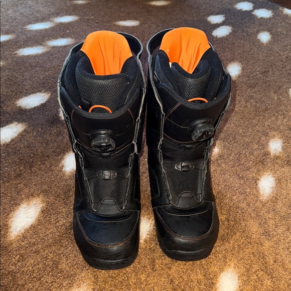 Burton Other - Burton Men's Black and Orange Snowboard Boots